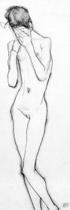 Egon Schiele - Girl Standing