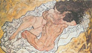 Egon Schiele - Umarmung