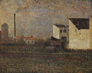 Georges Seurat - Industrial Suburb