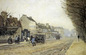 Alfred Sisley - Boulevard Heloise Argenteuil