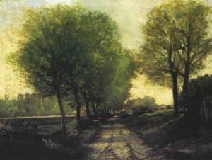 Alfred Sisley - Lane Near A Small Town