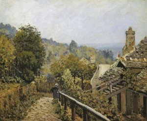 Alfred Sisley - Sentier De La Mi Cote Louveciennes