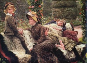 James Tissot - The Garden Bench