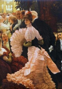 James Tissot - The Political Lady