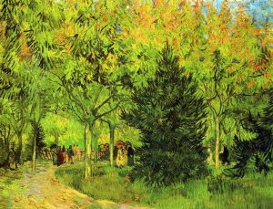 Vincent Van Gogh - Lane In Public Gardens Arles