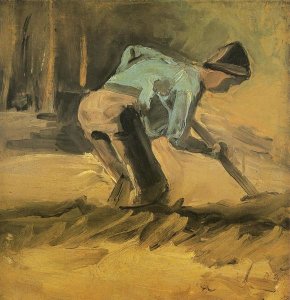 Vincent Van Gogh - Man Digging