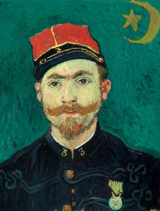 Vincent Van Gogh - Milliet 2nd Lt Zouaves