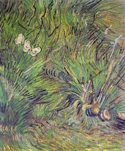 Vincent Van Gogh - Two White Butterflies 1889