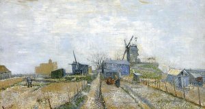 Vincent Van Gogh - Vegetable Gardens Moulin De Blute