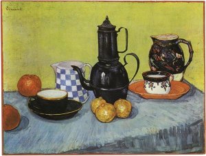 Vincent Van Gogh - Blue Enamel Coffeepot