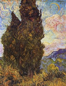 Vincent Van Gogh - Cypresses