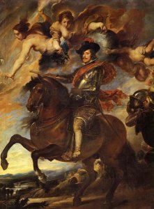 Diego Velazquez - Allegorical Portrait Of King Philip IV