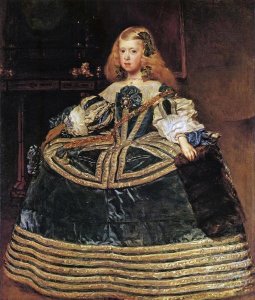 Diego Velazquez - The Infanta Margarita In A Blue Dress
