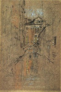 James McNeill Whistler - Canal 1879