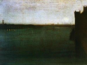 James McNeill Whistler - Nocturne Grey And Gold Westminster Bridge 1871