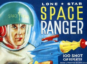 Retrobot - Lone Star Space Ranger 100 Shot Cap Repeater