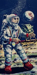 Retrobot - Moon Astronaut