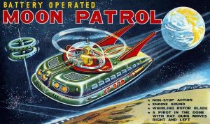 Retrobot - Battery Operated Moon Patrol XT-978