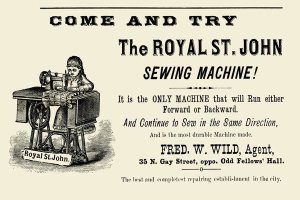 Unknown - The Royal St. John Sewing Machine