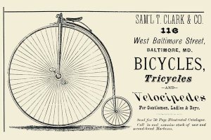 Unknown - Bicycles, Tricycles, and Velocipedes