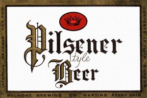 Vintage Booze Labels - Pilsener Style Beer
