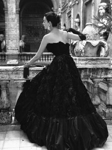 Genevieve Naylor - Black Evening Dress, Roma 1952