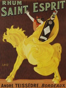 J. Spring - Rhum Saint Esprit, 1919