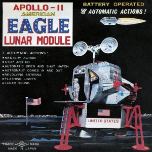 Retrorocket - Apollo-11 American Eagle Lunar Module