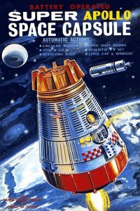 Retrorocket - Battery Operated Super Apollo Space Capsule