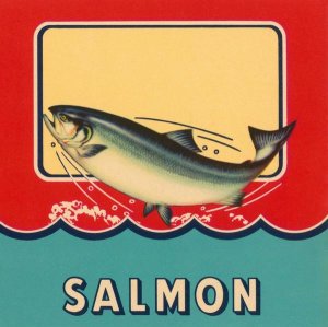 Retrolabel - Salmon