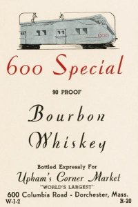 Vintage Booze Labels - 600 Special Bourbon Whiskey