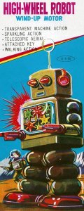 Retrobot - High-Wheeled Robot