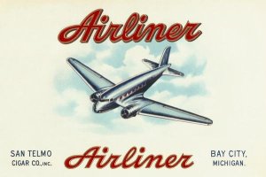 Retrotravel - Airliner Brand Cigars