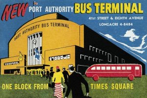 Retrotravel - New Port Authority Bus Terminal