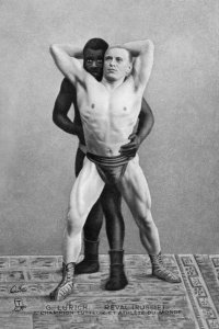 Vintage Wrestler - Champion Russian Wrestler