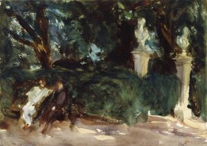 John Singer Sargent - Queluz, ca. 1902-1903