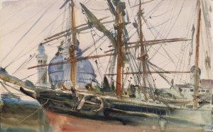 John Singer Sargent - Rigging, ca. 1905-1908