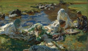 John Singer Sargent - Dolce Far Niente, ca. 1907