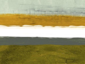 NAXART Studio - Abstract Stripe Theme Yellow And White