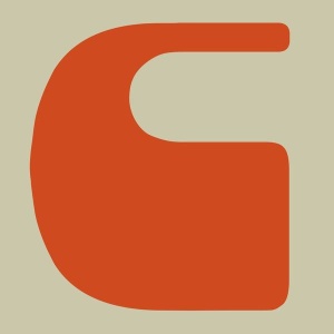 NAXART Studio - Letter C Orange