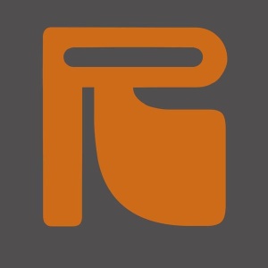 NAXART Studio - Letter R Orange