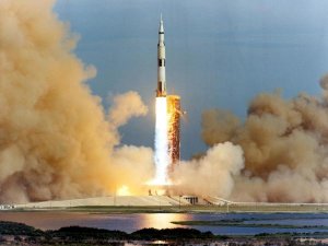 NASA - Launch of the Apollo 15 Mission to the Moon, 1971