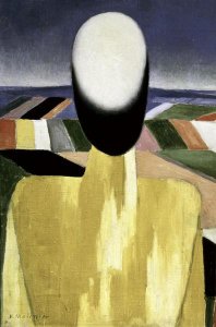 Kazimir Malevich - Two Farmers (left)