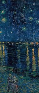 Vincent van Gogh - Starlight Over the Rhone (right)