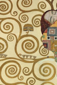 Gustav Klimt - The Embrace (left)