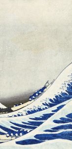 Hokusai - The Great Wave of Kanagawa (right)