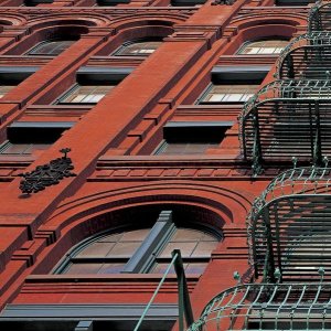 Richard Berenholtz - The Puck Building Facade, Soho, NYC (left)