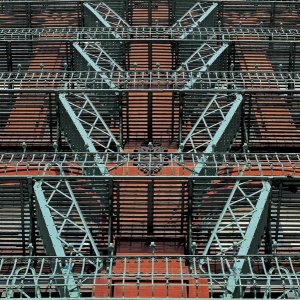 Richard Berenholtz - The Puck Building Facade, Soho, NYC (center)