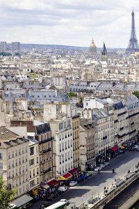 Vadim Ratsenskiy - View of Paris (left)