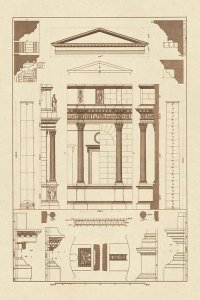 J. Buhlmann - Pediment of Temple at Assisi